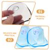 Gogogmee 10pcs Razor Shower Holder Storage Rack Plastic Razor Holders for Bathroom Organization view 3