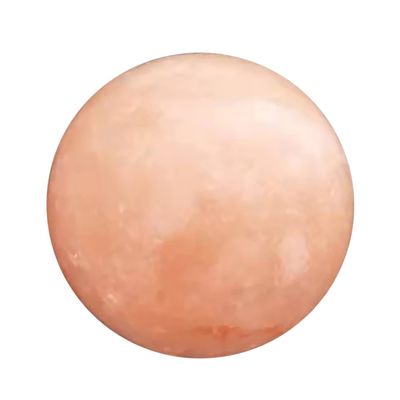 ASAKKURA Natural Crystal Ball Salt Soap Massage Ball for Spa Bath Exfoliating Stone with Natural Salt Minerals for Smooth Skin Care
