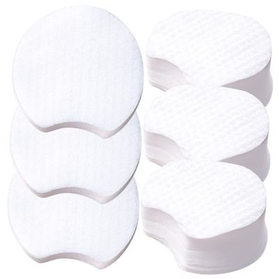 ASAKKURA 1200pcs Semicircular Makeup Remover Pads Compressed Facial Sponges for Face Cleansing Exfoliating Thick Cotton Pads for Daily Use Travel