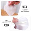 ASAKKURA 1200pcs Semicircular Makeup Remover Pads Compressed Facial Sponges for Face Cleansing Exfoliating Thick Cotton Pads for Daily Use Travel view 3