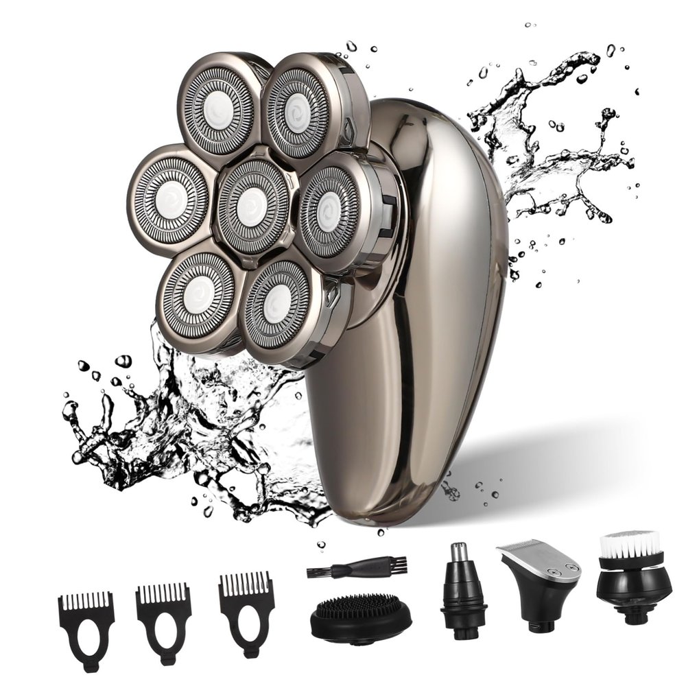 OSOLADY Men Electric Shaver Nose Hair Trimmer Beard Clippers Portable Razor for Home and Travel Rustproof for Men
