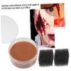 Outanaya Halloween Scar Wax Kit Special Effects Skin Wax Fake Scab Blood for Makeup Artists view 3