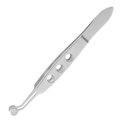 CANIGHT Tweezer Meibomian Gland Stainless Steel Smooth Edges Non- Grip for Safe Eye Treatment and Comfort Beauty Care