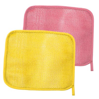 BIUDECO Bathing Scrubber Exfoliating Towel African Net Sponge Set Random Color