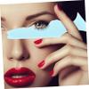 Baluue Reusable Silicone Eyeliner Stencil Tool Multi-angle Makeup Aid for Eyeliner Eyebrows and Lipstick Application Easy to Clean Comfortable and Versatile Beauty Accessory for Girls view 3