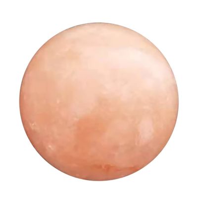 NULYLU 1Pc Crystal Ball Salt Soap Massage Ball with Natural Himalayan Salt Minerals Deodorant Stone for Exfoliating Detoxing Skin Routine for Spa Bath and Steam Use