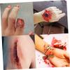 NULYLU Special Effects Wax Scar Makeup Kit Halloween Scar Wax Set Party Makeup Tools Realistic Fake Scab Blood view 3