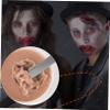 NULYLU Special Effects Wax Scar Makeup Kit Halloween Scar Wax Set Party Makeup Tools Realistic Fake Scab Blood view 4