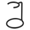ASAKKURA Portable Shaving Holder with Dual Bracket Design Razor Stand for Soap Bowl and Shaving Brush Beauty Tool Rack for Home Shop Black view 1