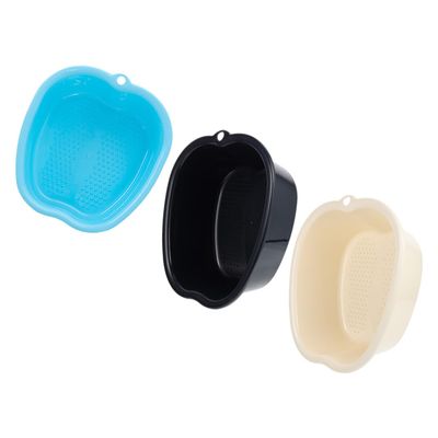 ASAKKURA 3pcs Portable Foot Bath Basin Durable Foot Wash Bucket for Daily Use Promotes Relaxation and Blood Circulation for Home Care