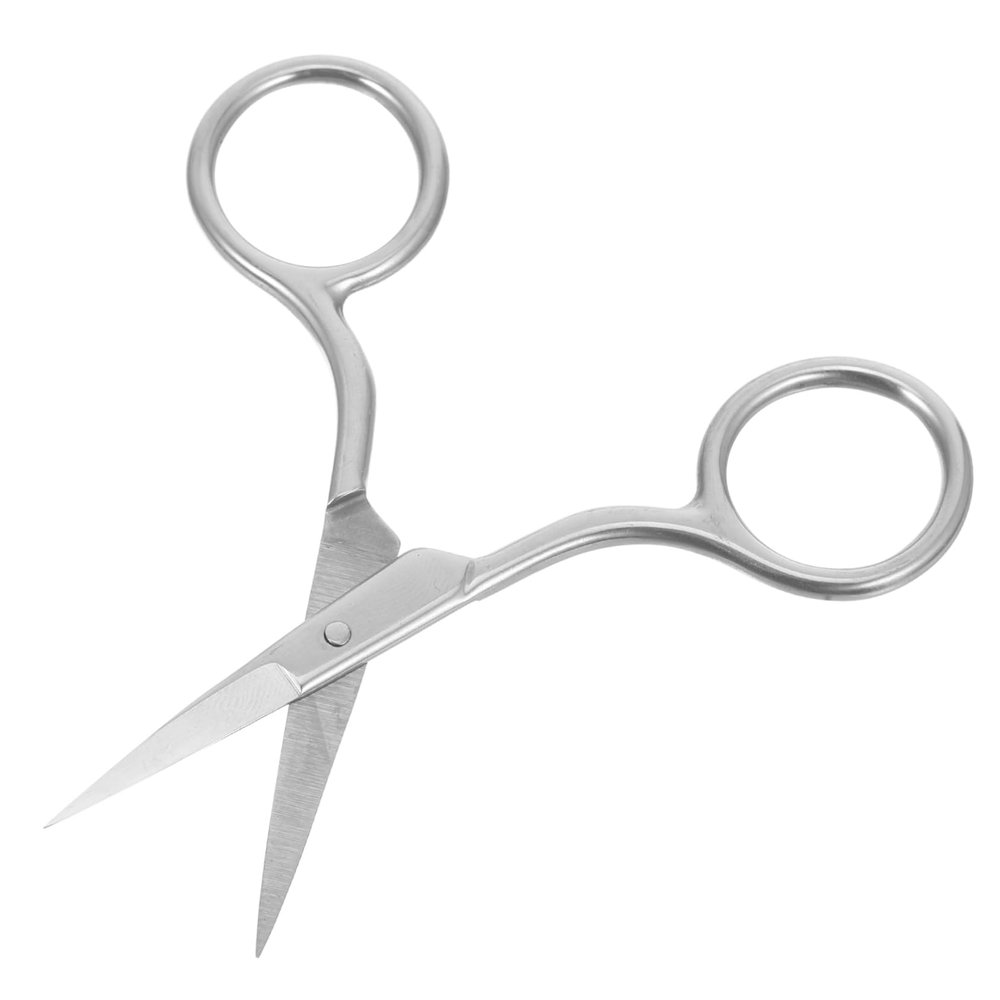 Ipetboom Compact Eyebrow Scissor for Precise Grooming Portable Beauty Tool for Men and Women for Eyebrow Nose Hair and Facial Hair Trimming Effortless Use and Accurate Cutting