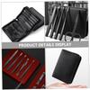 SOESFOUFU Nail Art and Beauty Cuticle Kit Eyebrow Trimmer Scissors Plucker Tweezers Nail Clippers view 3