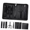 SOESFOUFU Nail Art and Beauty Cuticle Kit Eyebrow Trimmer Scissors Plucker Tweezers Nail Clippers view 4