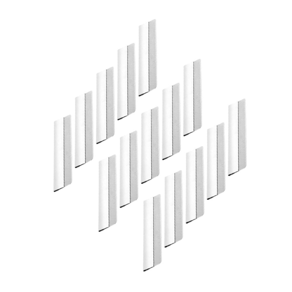 TOVINANNA 100pcs Renovation Eyebrow Tools Eyebrow Shaping Blades Makeup Tool Reusable Face Razor for Women Stainless Steel