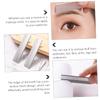 TOVINANNA 100pcs Renovation Eyebrow Tools Eyebrow Shaping Blades Makeup Tool Reusable Face Razor for Women Stainless Steel view 4