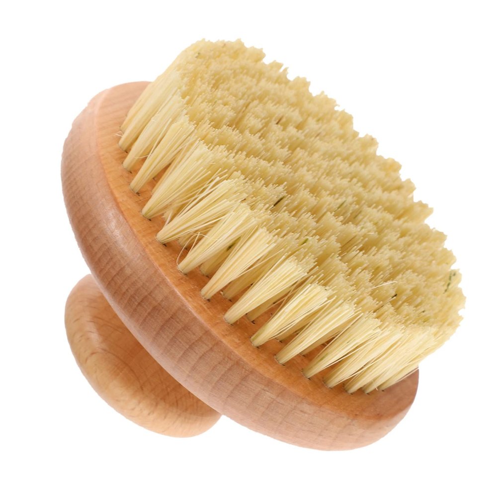 TOVINANNA Long Handle Bath Scrub Brush Body Exfoliating Brush Tool for Shower Hotel Home Skin Cleaning