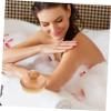 TOVINANNA Long Handle Bath Scrub Brush Body Exfoliating Brush Tool for Shower Hotel Home Skin Cleaning view 3