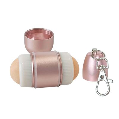 Baluue Skin Care Volcanic Stone Roller Keychain Oil Absorption Volcanic Roller for Women