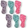 6pc ALAZCO Foot File Callus Remover for Feet Heel Exfoliate Pumice Stone Diabetic Feet Scrubber Dead Skin Remover Salon SPA DIY & Professional Pedicure Tools Washable TSA & Travel Friendly view 1