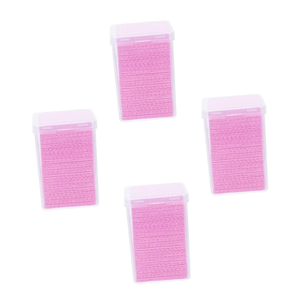 Baluue Lash Glue Cleaning Wipes Cotton Makeup Removal Pads Glue Bottle Wipes for Lint Eye Lash Extension Cleaning