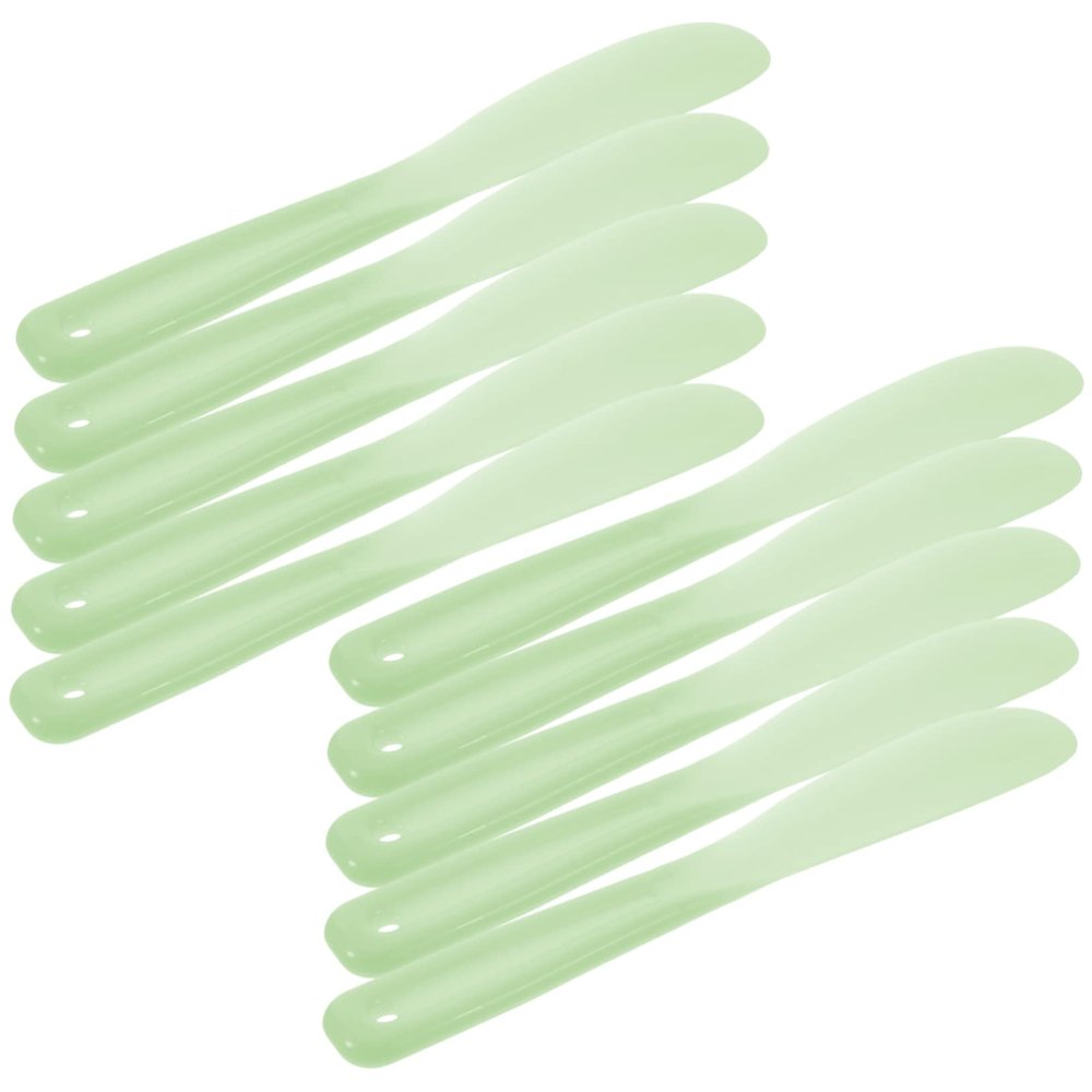 Outanaya 10pcs Makeup Mixing Tools Spatulas Handle Cosmetic Spatulas for Makeup Applicators Beauty Facial