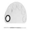 Beatifufu Stainless Steel Makeup Palette Kit Eye Shadow Palette Diy Makeup Tool Professional Nail Art Set view 1