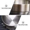 MERRYHAPY Beard Styling Foam Brush Shaving Cup Shaving Soap Mug Bowl Shaver Razor Cleansing Foam Face Cleaning Tools view 2