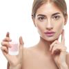 FRCOLOR Small Travel Powder Box Set 3pcs Empty Makeup Powder Puff Containers Compact view 3