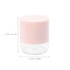 FRCOLOR Small Travel Powder Box Set 3pcs Empty Makeup Powder Puff Containers Compact view 4