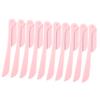 SOESFOUFU Stylish Eyebrow Shaver 10pcs Razor Kit Foldable Portable Makeup Tool for Women view 1
