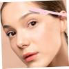 SOESFOUFU Stylish Eyebrow Shaver 10pcs Razor Kit Foldable Portable Makeup Tool for Women view 3