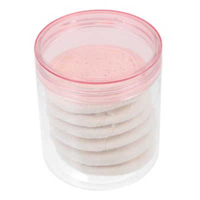 SEWOART Loofah Exfoliating Sponges Makeup Remove Pads Facial Wash Pads for Skin Types