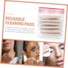 SEWOART Loofah Exfoliating Sponges Makeup Remove Pads Facial Wash Pads for Skin Types view 4