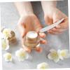 HONMEET 2pcs Facial Spatula Beauty Spatula Stainless Steel Skincare Tool Makeup Application Scoop Portable for Travel view 4