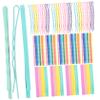SKISUNO 140pcs Shaped Bobby Pins Hair Clip Hair Barrette Bangs Clips Accessories Simple Design Candy for Women view 1