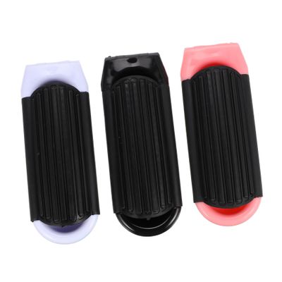 Gogogmee 6pcs Folding Travel Hair Brush with Mirror Compact for Easy Detangling for Home Travel and Salon Use