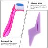 Beatifufu Bikini Shaver Tool Silicone Hair Razor for Ladies for Body and Underarm Grooming Smooth Skin Finish for Intimate Areas Easy to Use view 4