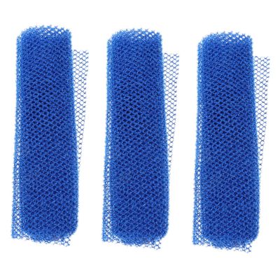 Baluue 3pcs Bath Skin Cleaners Scrubber Towels Net Bath Sponge Exfoliating Strip