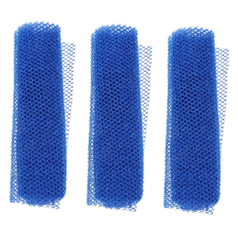 Baluue 3pcs Bath Skin Cleaners Scrubber Towels Net Bath Sponge Exfoliating Strip