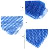 Baluue 3pcs Bath Skin Cleaners Scrubber Towels Net Bath Sponge Exfoliating Strip view 2