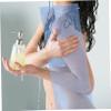 Baluue 3pcs Bath Skin Cleaners Scrubber Towels Net Bath Sponge Exfoliating Strip view 3