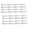 Beatifufu 80pcs Eyebrow Trimmer Lightweight Grooming Tool for Precise Eyebrow Shaping Easy to Clean for Women Girls and Travel view 2