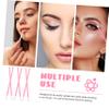 FOMIYES 100pcs Lip Applicators for Makeup Soft Bristle Lip Brushes for Lipstick Gloss and Mask Application Portable Travel Beauty Tools Pink view 2