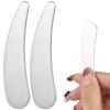 Mikinona 2pcs Stainless Steel Makeup Spatula for Face Eye Skincare Reusable Beauty Tool view 1