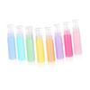 Beatifufu 12pcs Colorful Travel Lotion Bottles Set Portable Sample Containers for Shampoo and Cosmetic Use Random Colors for Travel and Storage view 1