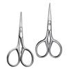 FOMIYES 10pcs Eyebrow Scissors Stainless Steel Grooming Scissors for Women for Eyebrows and Beard and Comfortable Handle view 4
