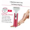 SKISUNO Rechargeable Hair Removal Tool for Women Eyebrow Trimming and Facial Hair Remover Set Compact Portable USB Charging for Smooth Skin and Easy Grooming view 4
