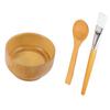 Baluue 3pcs Mixing Bowl for Face Masks Skin Care Mixing Bowls Portable Cosmetic Tool Kit for Home and Travel view 1