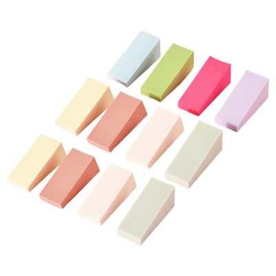 Outanaya 24pcs Gradient Nail Art Sponges Nail Coloring Tools for Creative Manicure Designs Dual- Sponge Blocks for Effortless Gradient Effects