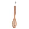 Baluue Bath Back Brush Double-Sided Bristle Brush Long Handled Shower Cleaning Tool Wood Handle view 1